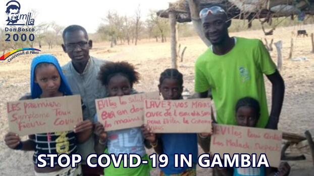 Stop Covid-19 nei villaggi in Gambia