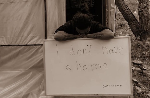Un aiuto per le famiglie rifugiate nel campo profughi di Samos per il Ramadan - مساعدة لعائلات اللاجئين في مخيم ساموس خلال شهر رمضان - An help for refugees families in Samos camp for Ramadan