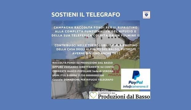 SOSTIENI IL TELEGRAFO - CAI VERONA