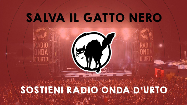 SALVA IL GATTO NERO - SOSTIENI RADIO ONDA D'URTO