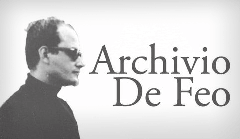 Sostieni l'ARCHIVIO DE FEO