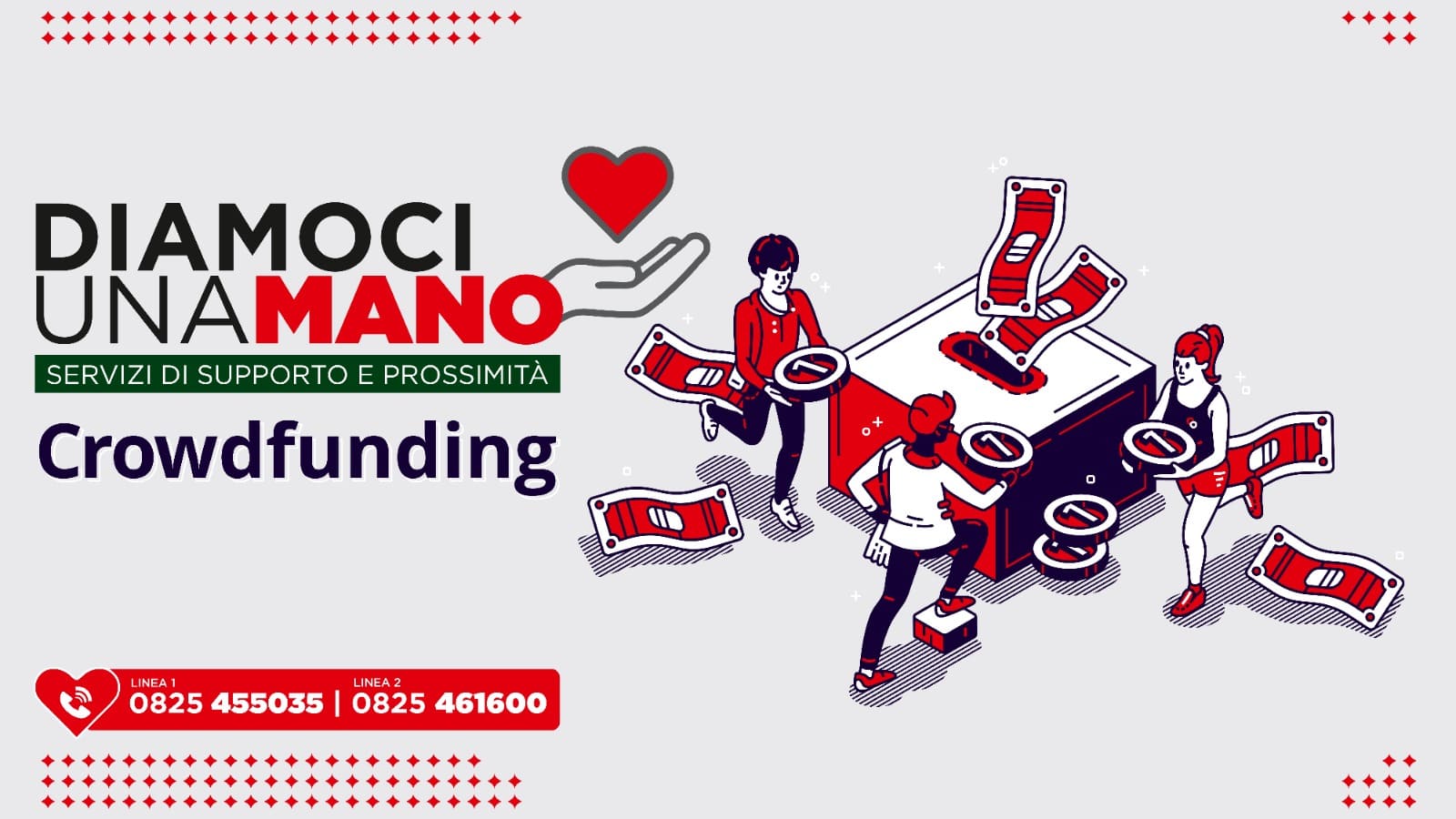 Diamoci una Mano - Crowdfunding - Sostegno al pagamento delle utenze