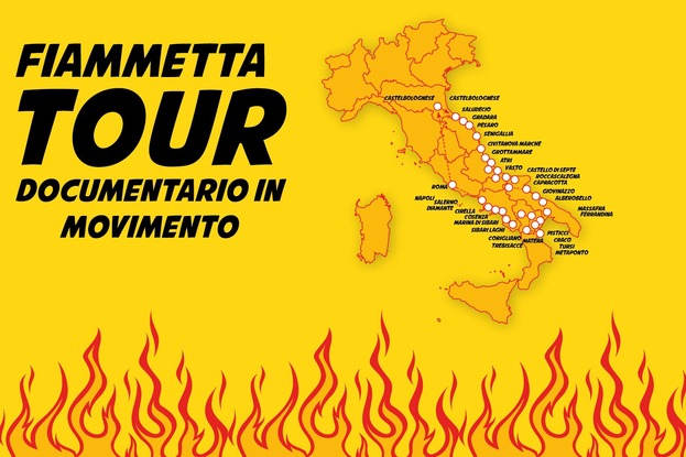 Fiammetta Tour documentario in movimento di Cinzia Neri Ravaglia
