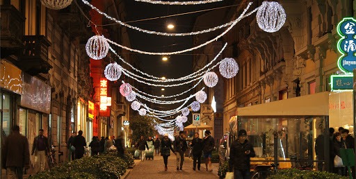 LUMINARIE NATALIZIE IN PAOLO SARPI