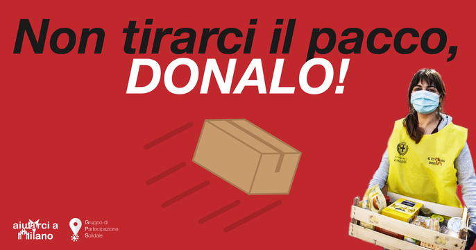 Non tirarci il pacco, DONALO!