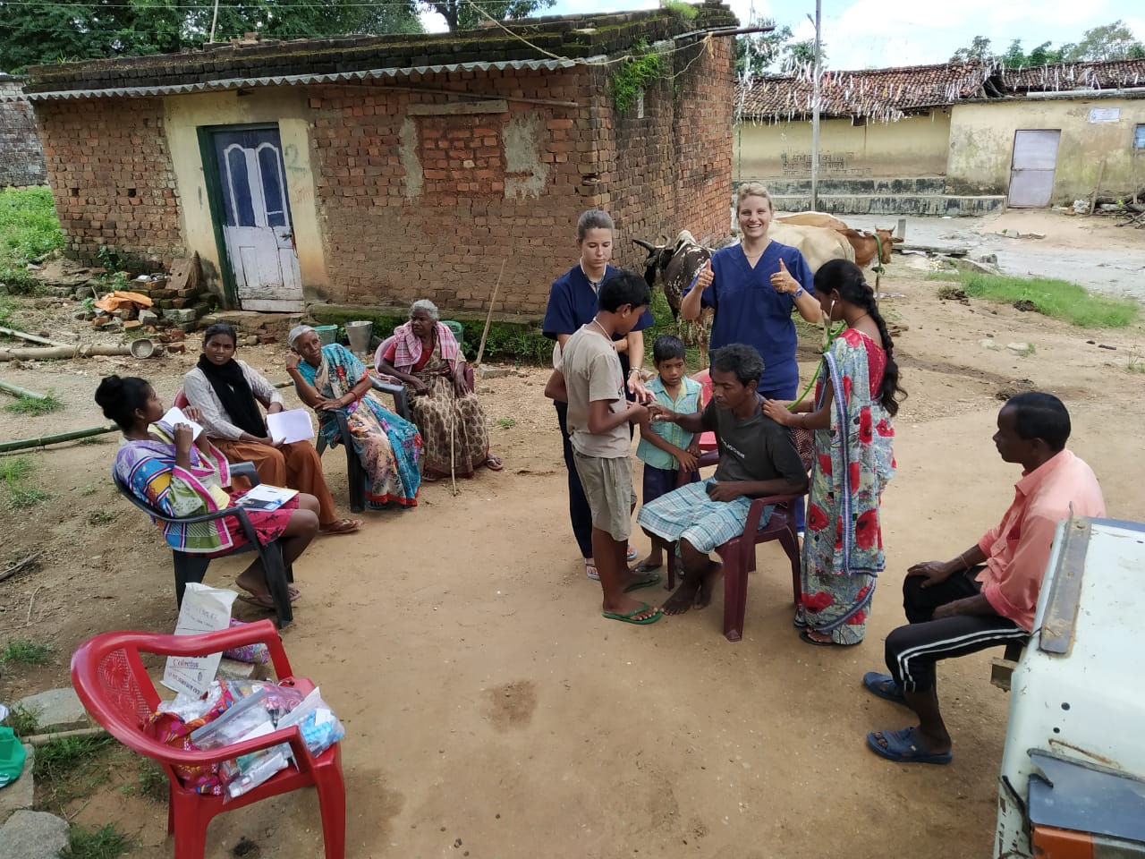 Il dispensario di Jareya (India): per una assistenza medica nella scuola e nei villaggi.