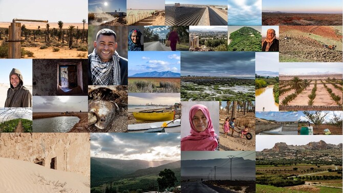 Sul filo dell’acqua; ritratti e paesaggi di Tunisia - Au fil de l'eau ; visages et paysages de Tunisie