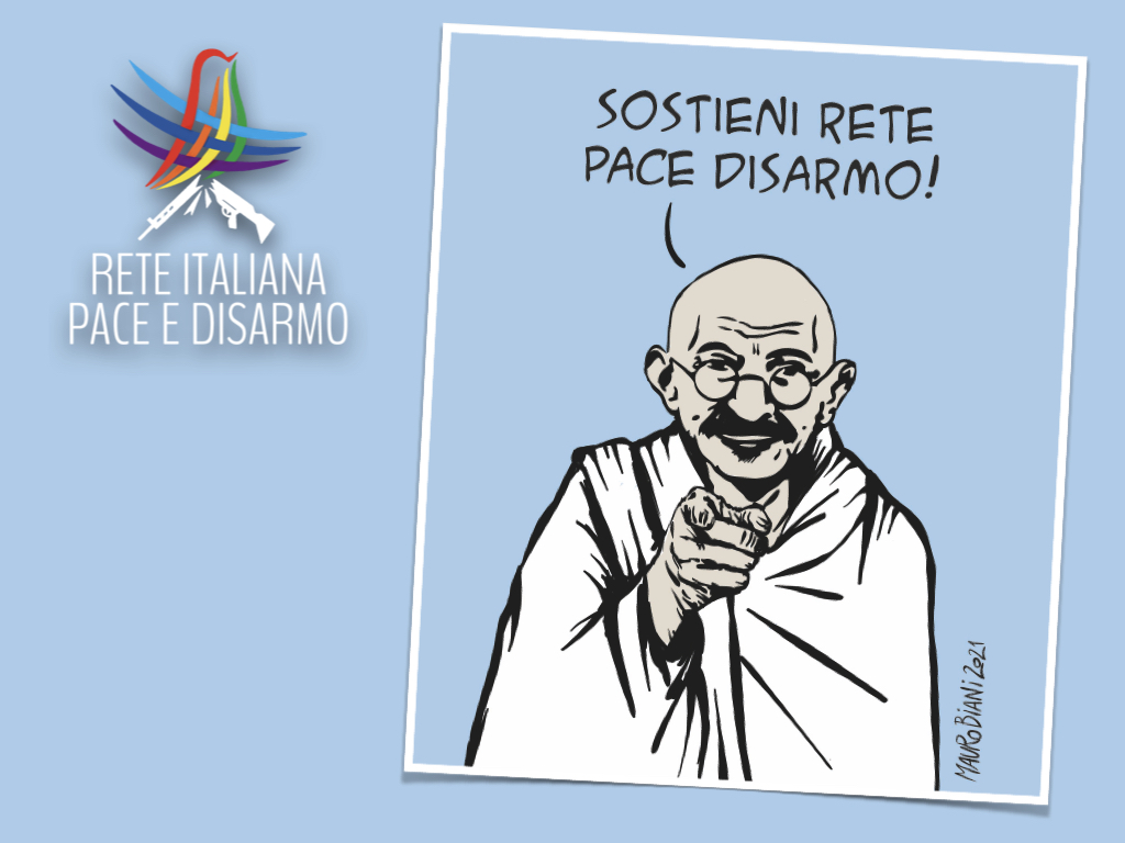 Sostieni le campagne della Rete italiana Pace e Disarmo