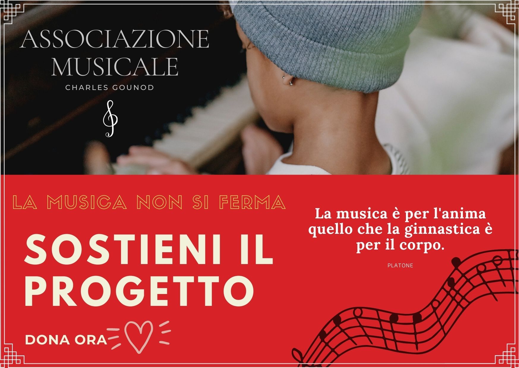 Associazione C.Gounod ♫ Musica per tutti ♫ Sostieni il Progetto