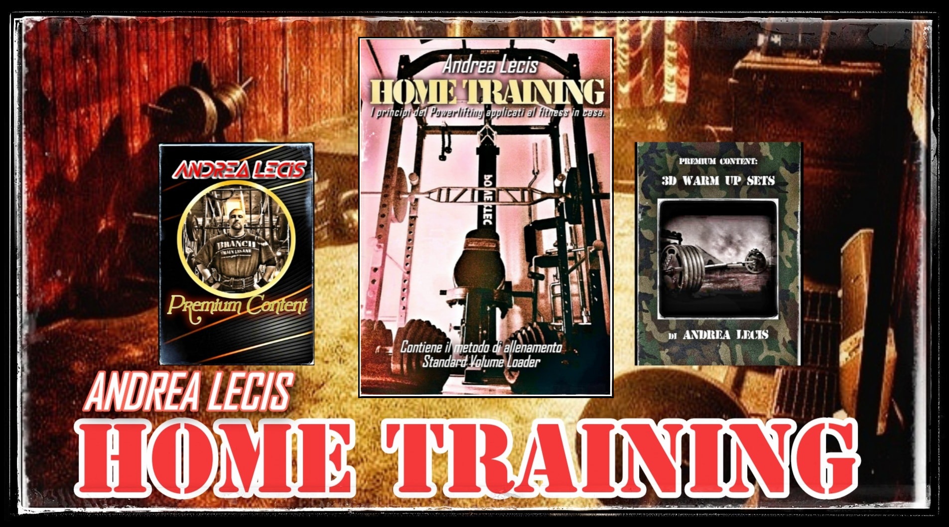 Home Training - La guida completa all'allenamento in casa.