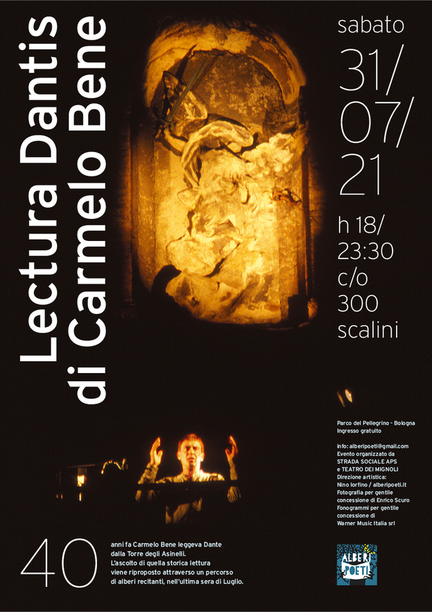Lectura Dantis di Carmelo Bene - installazione sonora