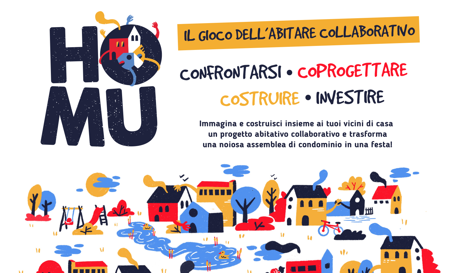 HOMU | Il gioco dell'abitare collaborativo