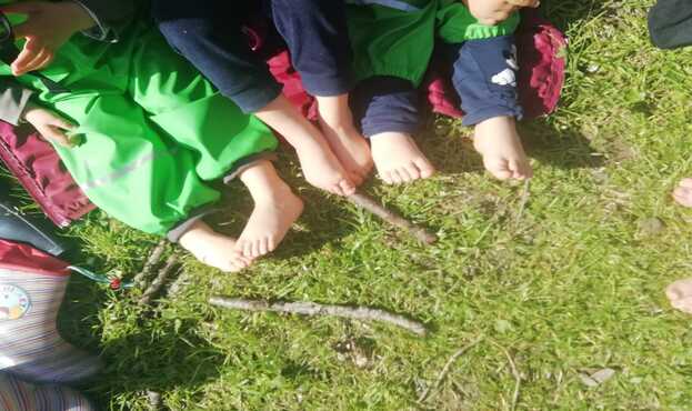 Camminare... a Piedi Nudi. 
Raccolta Fondi a sostegno del progetto educativo outdoor