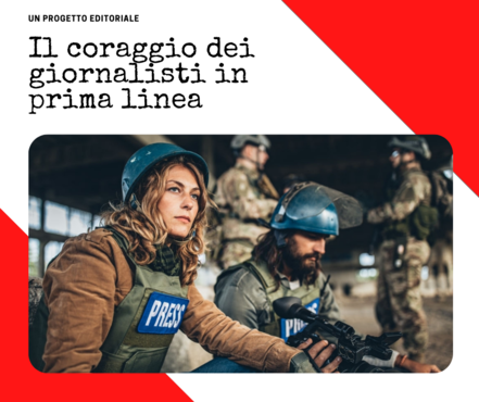 Il coraggio dei giornalisti in prima linea negli anni 2000