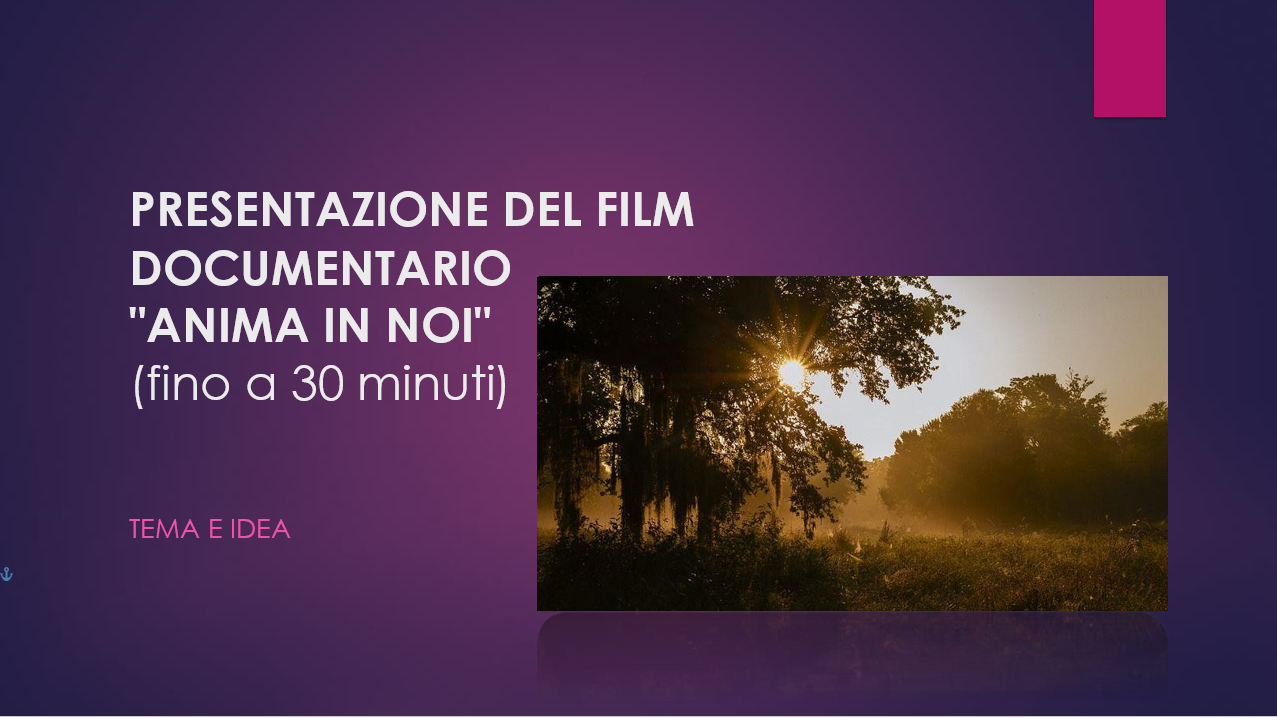 Film Documentario Anima in Noi