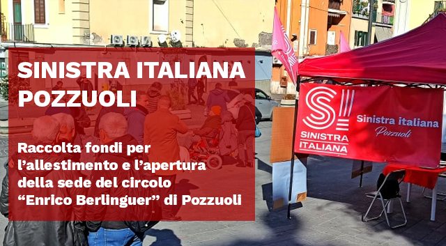 SI PUÒ FARE: Raccolta fondi per l'apertura e l'allestimento della sede del circolo "Enrico Berlinguer"