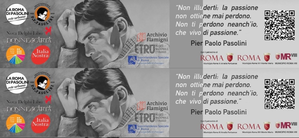 La Roma di Pasolini - Rete Urbana
ABBIAMO BISOGNO DI VOI PER SOSTENERE LA CULTURA PER TUTTI!