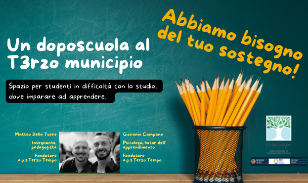 Un doposcuola dove imparare a studiare