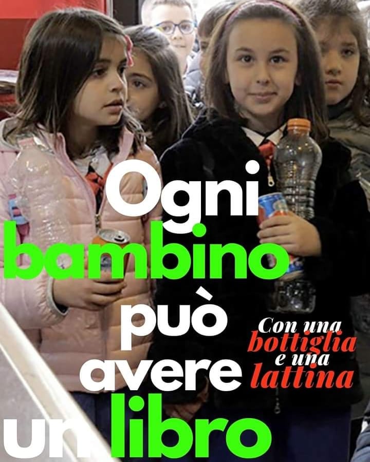 Ogni bottiglia un libro!  Nelle Scuole