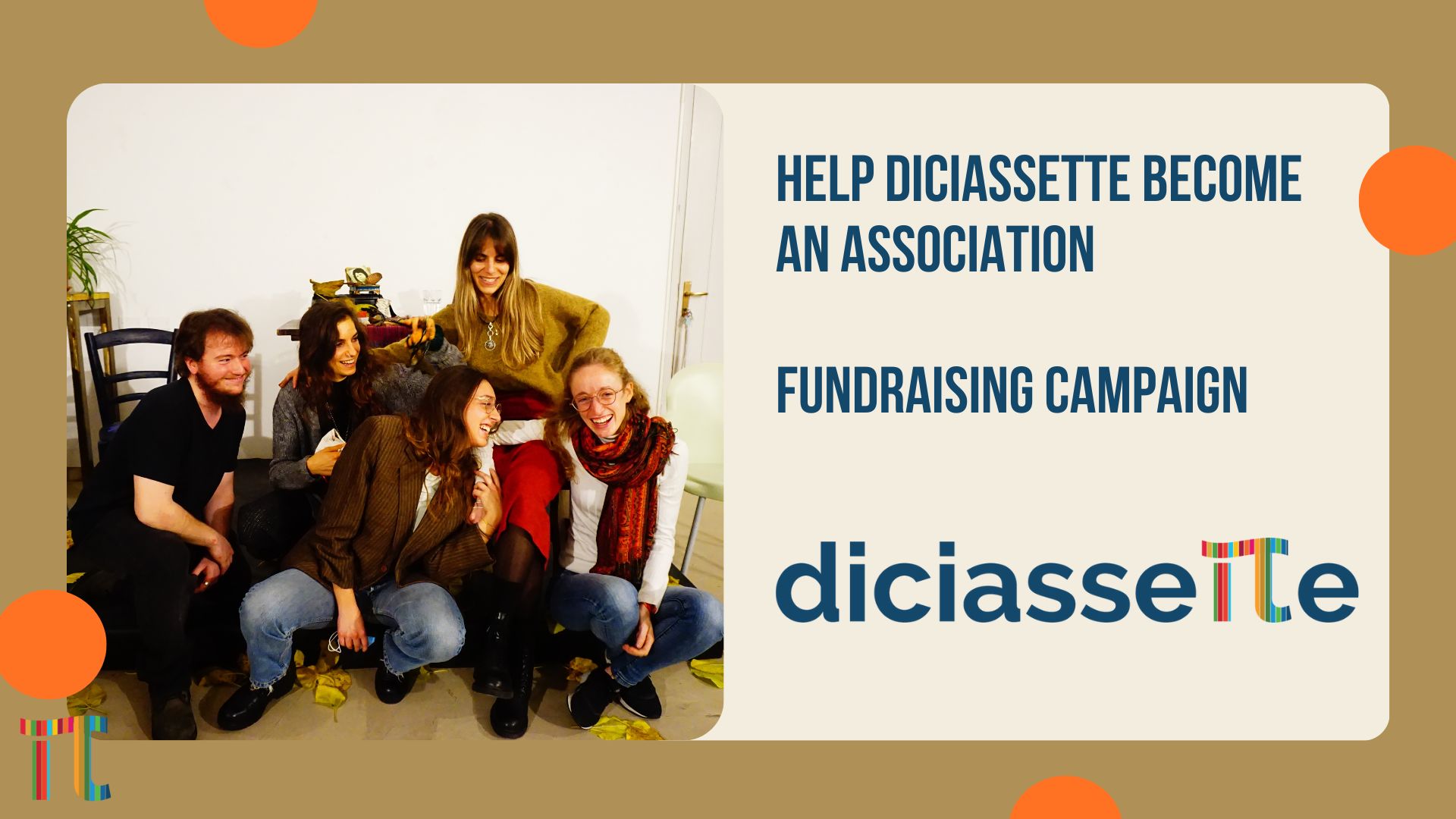 Help Diciassette become an association!