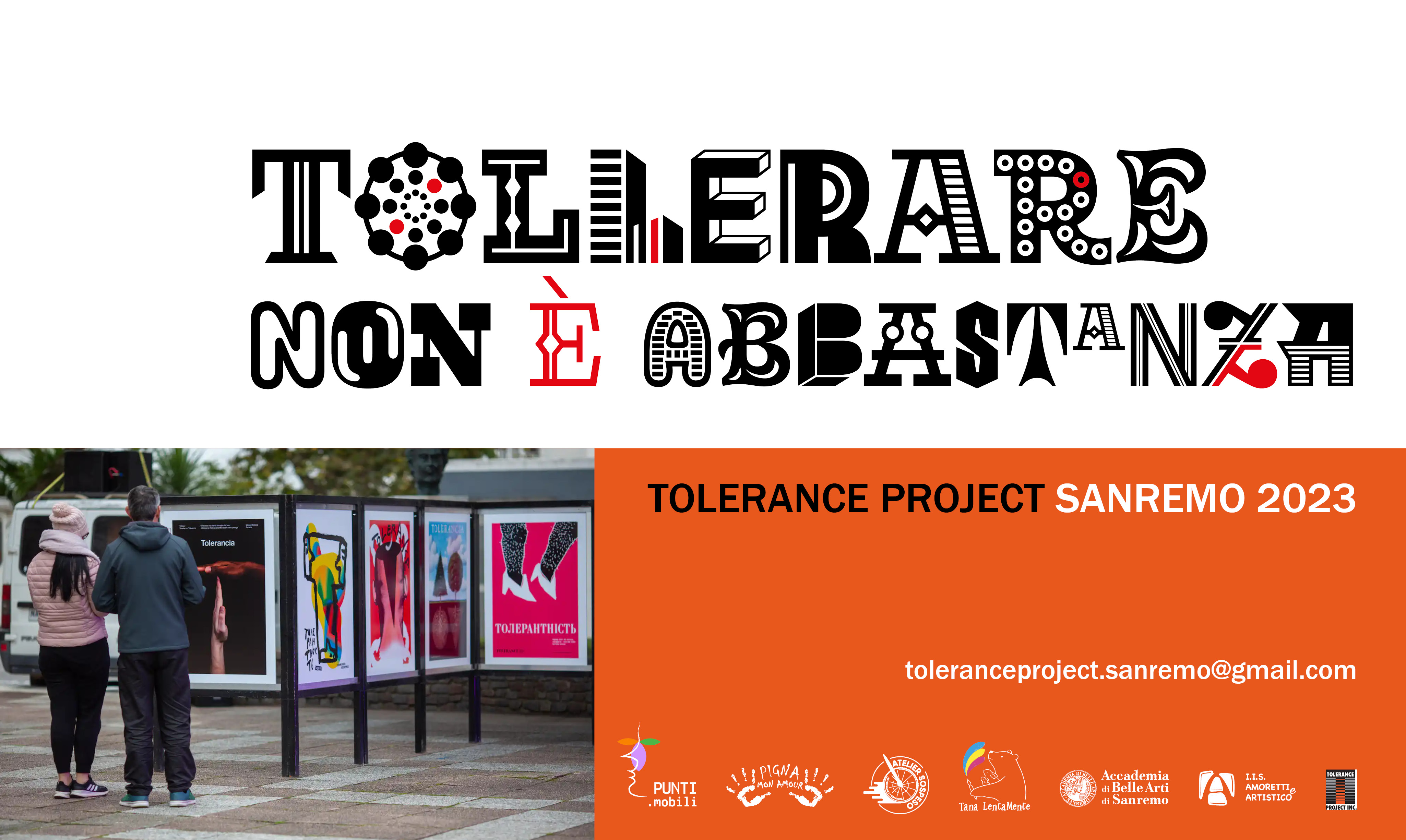 Tollerare non è abbastanza-
Tolerance Project a Sanremo