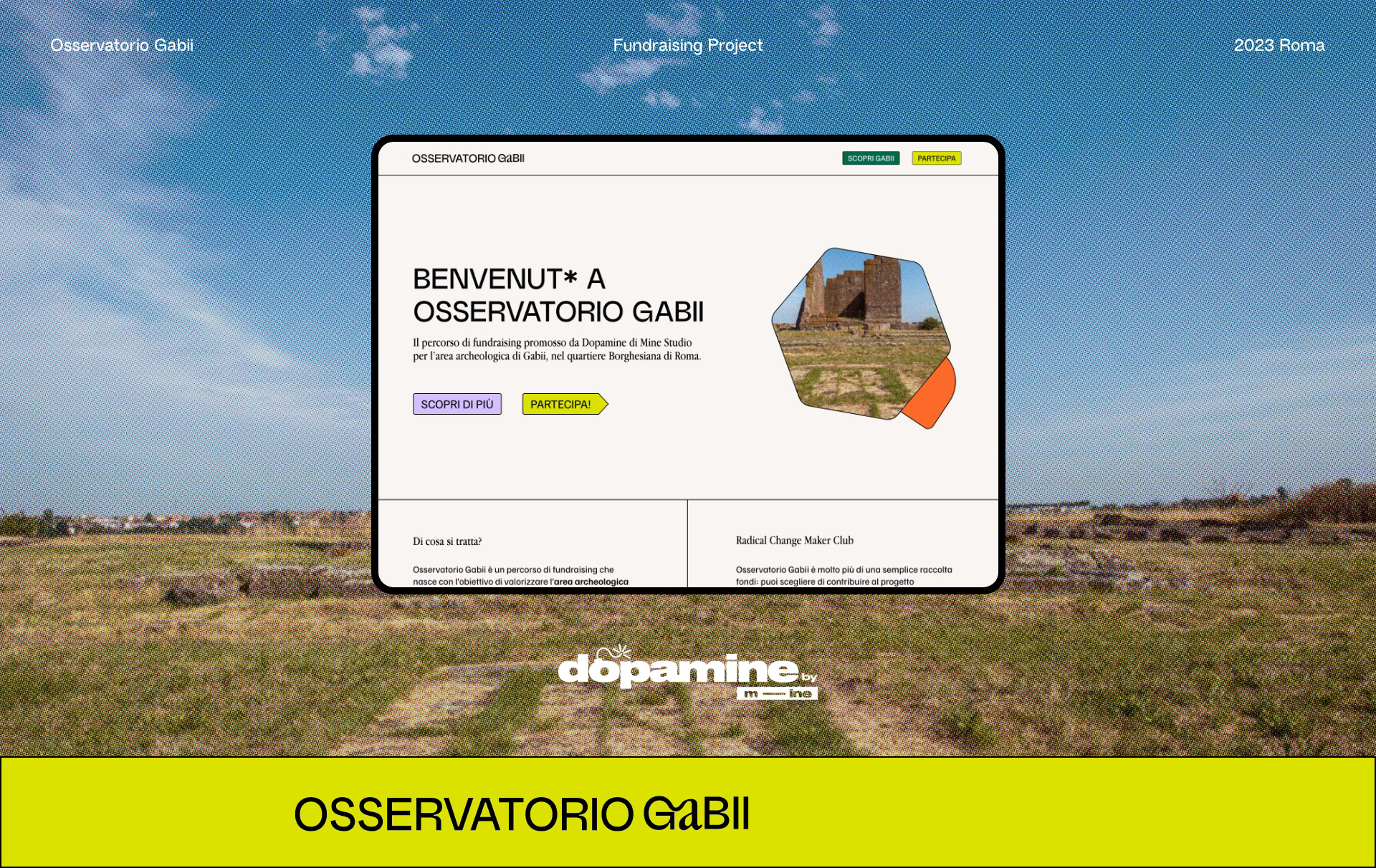 Osservatorio Gabii - Didattica e valorizzazione territoriale