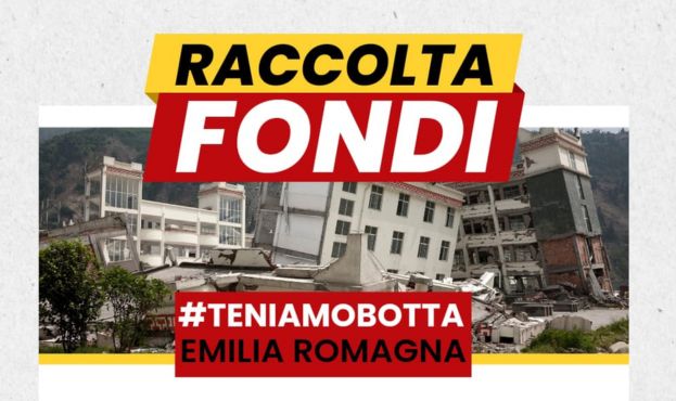 TENIAMO BOTTA EMILIA-ROMAGNA! 
Chiamata alla solidarietà – Sosteniamo i gruppi volontari nell’alluvione in Emilia-Romagna