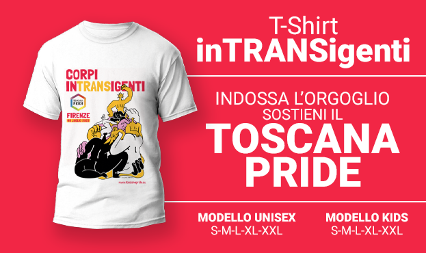 T-shirt inTRANSigente
Toscana Pride 2023