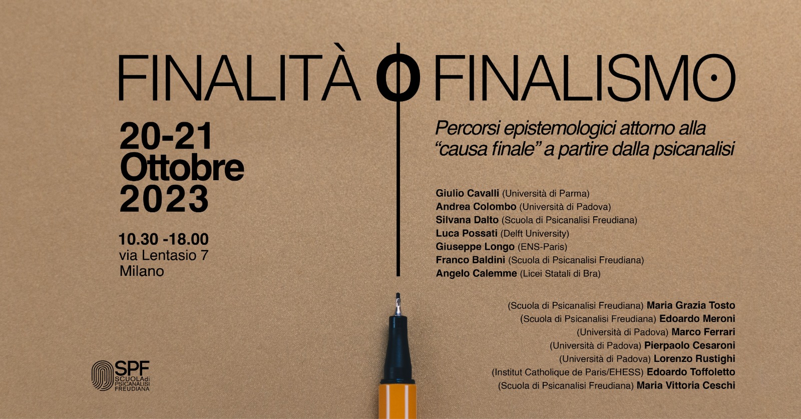 Finalismo o finalità? Percorsi epistemologici attorno alla causa finale a partire dalla psicanalisi