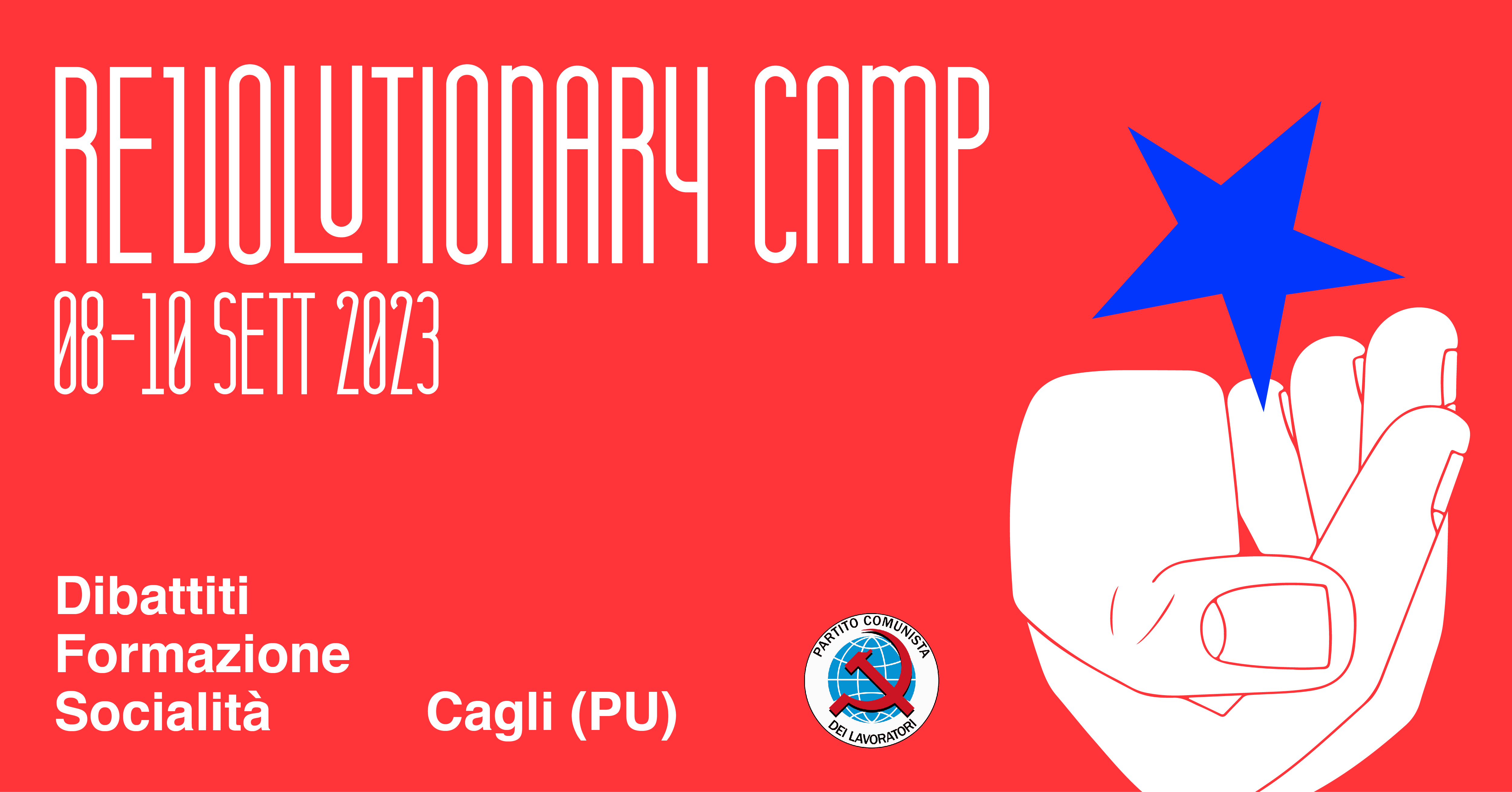 Revolutionary Camp | 8-10 settembre 2023