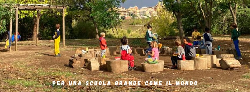 Per educare un bambino ci vuole un villaggio - Sostieni l'outdoor education di città e dona una biblioteca al quartiere Serpentara