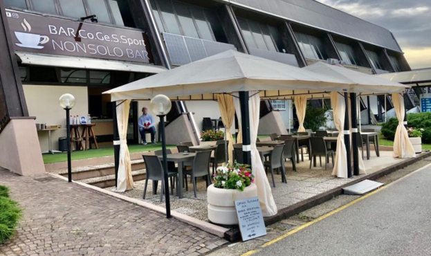 UN GAZEBO PER IL CO.GE.S.SPORT BAR
