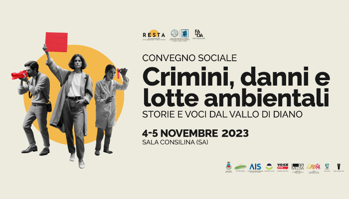 Convegno sociale “Crimini, danni e lotte ambientali: storie e voci dal Vallo di Diano”