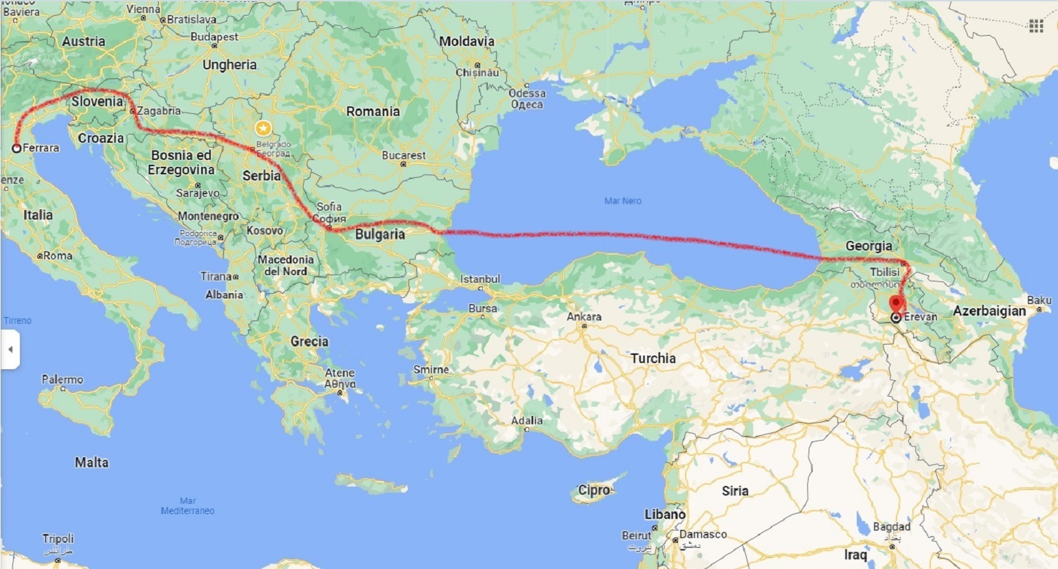 Pellegrinaggio di 3500 km per la Pace e la Carità
