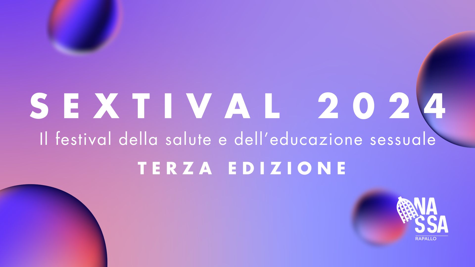 SEXTIVAL 2024 | Il festival della salute e dell'educazione sessuale