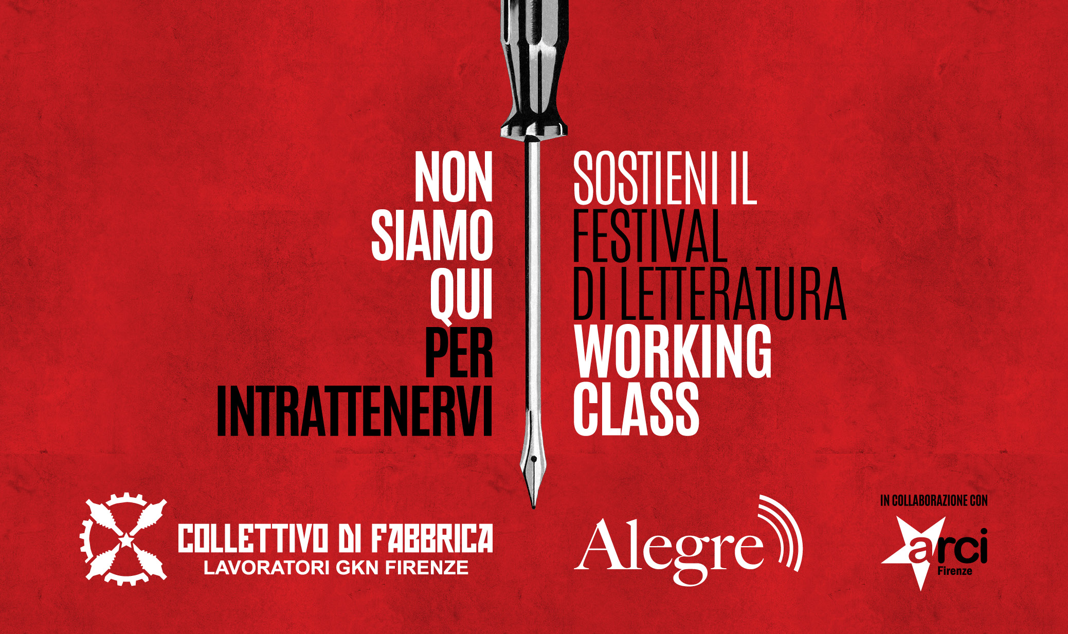 Torna il Festival di letteratura working class - crowdfunding