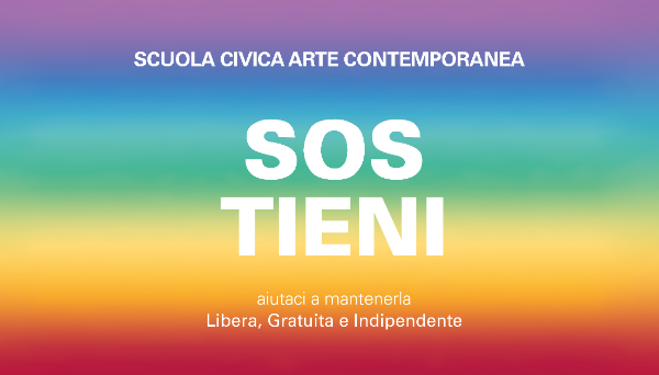 Sostieni la Scuola Civica d'Arte Contemporanea - 2024