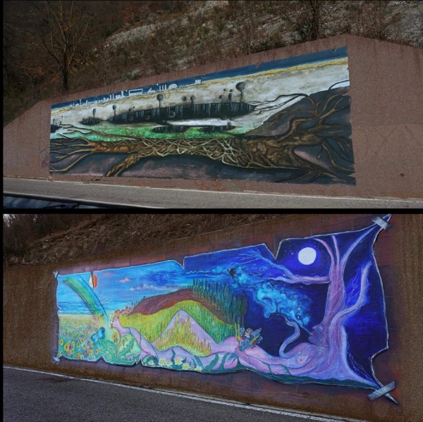 Murales per la rinascita di Paterno
