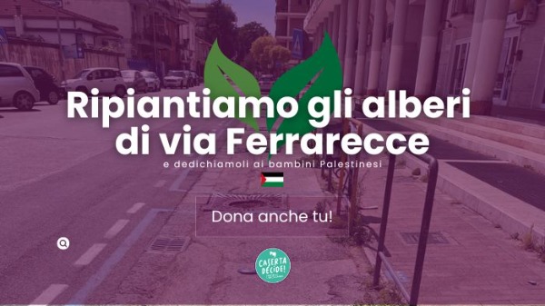 Ripiantiamo gli alberi di via Ferrarecce