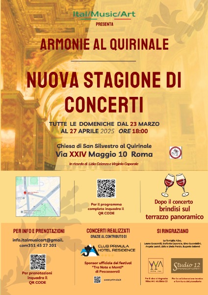 Armonie al Quirinale