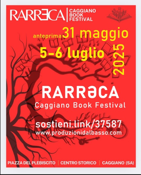 Rarrǝca fest, Caggiano book festival