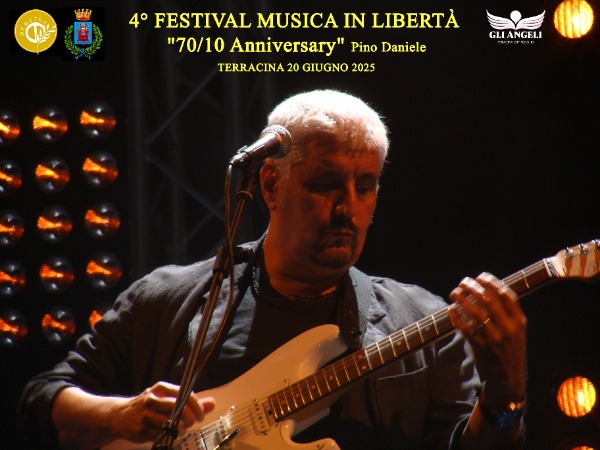 "Unisciti a noi per il concerto tributo a Pino Daniele" - Festival Musica e Libertà 4^ Edizione