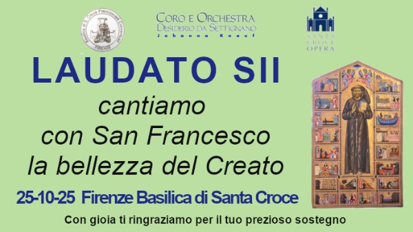 LAUDATO SII - cantiamo con San Francesco la bellezza del Creato
