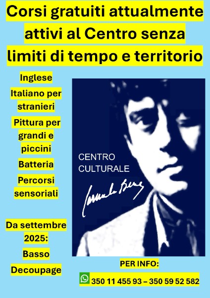 Sostieni la cultura: dona per i servizi culturali, artistici e formativi