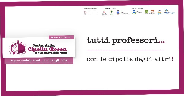 Festa della Cipolla Rossa di Acquaviva delle Fonti