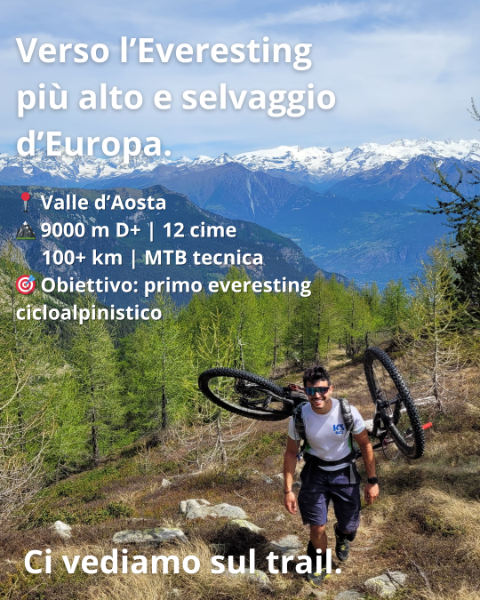 Everesting in cicloalpinismo -  La sfida che nessuno ha mai fatto