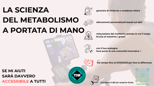 La scienza del metabolismo a portata di mano. Se mi aiuti, sarà accessibile davvero a tutti!