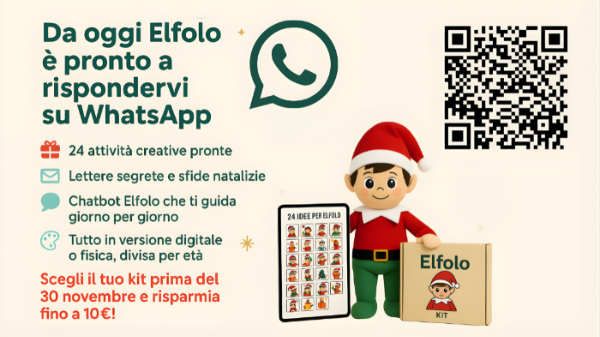 Un elfo digitale per sostenere le famiglie su WhatsApp Un elfo digitale per sostenere le famiglie su WhatsApp