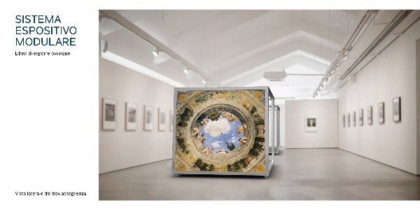 Esponi ovunque, con le nostre Strutture espositive ecologiche e mobili. Esponi ovunque, con le nostre Strutture espositive ecologiche e mobili.