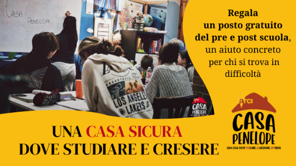 UNA CASA SICURA DOVE STUDIARE E CRESCERE: regala un posto gratuito del pre e post scuola UNA CASA SICURA DOVE STUDIARE E CRESCERE: regala un posto gratuito del pre e post scuola